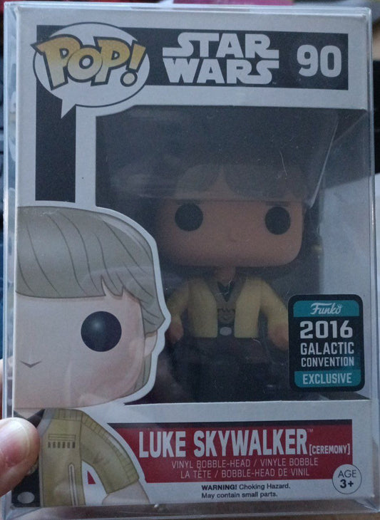 #90 Luke Skywalker (Ceremony) - Star Wars - Box Damaged Funko POP