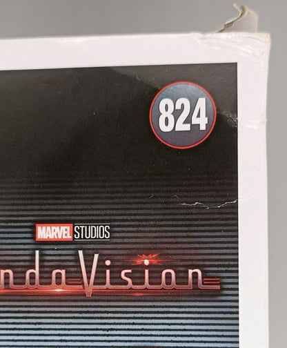#824 The Vision Diamond - Marvel Wandavision - Box Damaged Funko POP