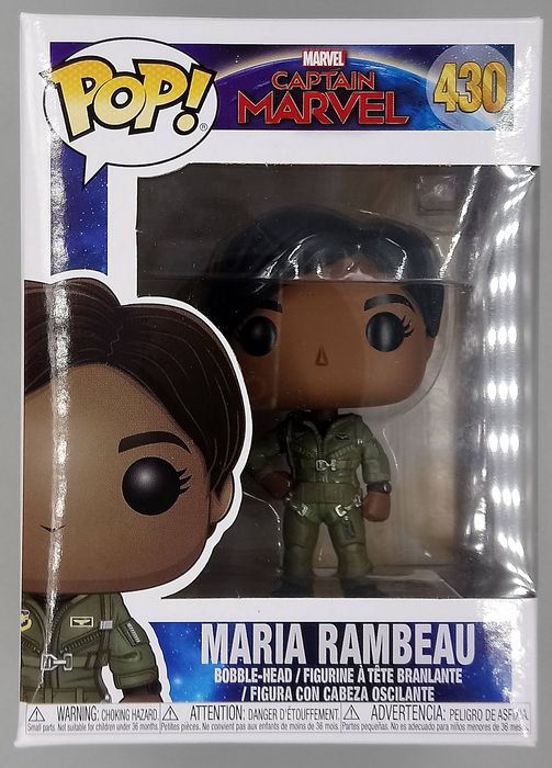 430 Maria Rambeau - Marvel - Captain Marvel - Funko POP - Box Damaged