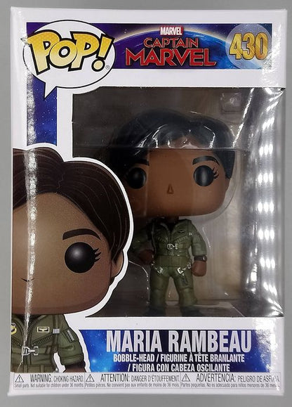430 Maria Rambeau - Marvel - Captain Marvel - Funko POP - Box Damaged
