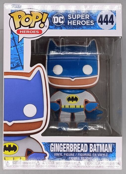 #444 Gingerbread Batman - DC Holidays - Box Damaged Funko POP