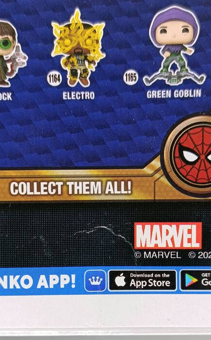 1168 Green Goblin (Masked) Metallic Marvel Spider-man No Way Home - Box Damaged Funko POP