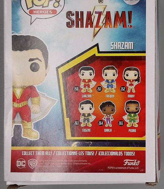 #260 Shazam - DC Shazam - Box Damaged Funko POP
