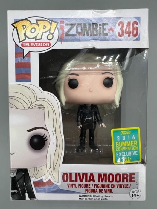 #346 Olivia Moore - iZombie - 2016 Con - Box Damaged Funko POP