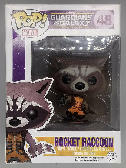 #48 Rocket Raccoon Marvel Guardians of the Galaxy - Box Damaged Funko POP