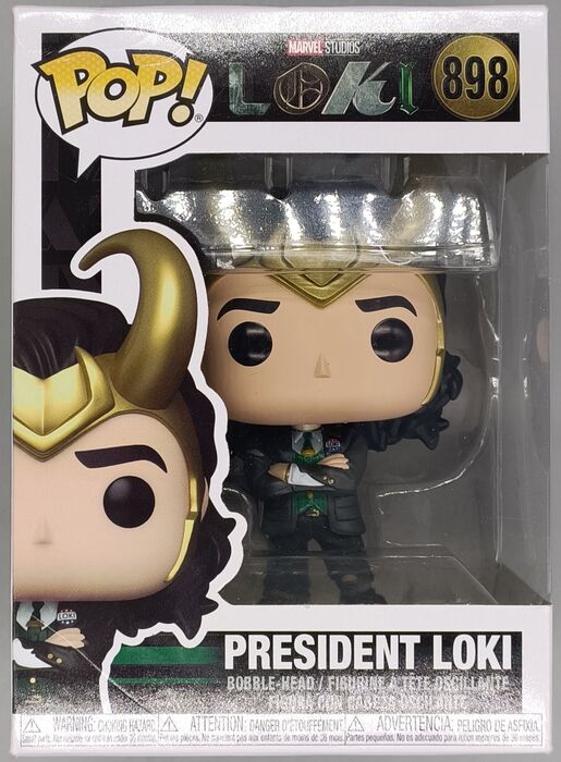 898 President Loki - Marvel Loki - Box Damaged Funko POP