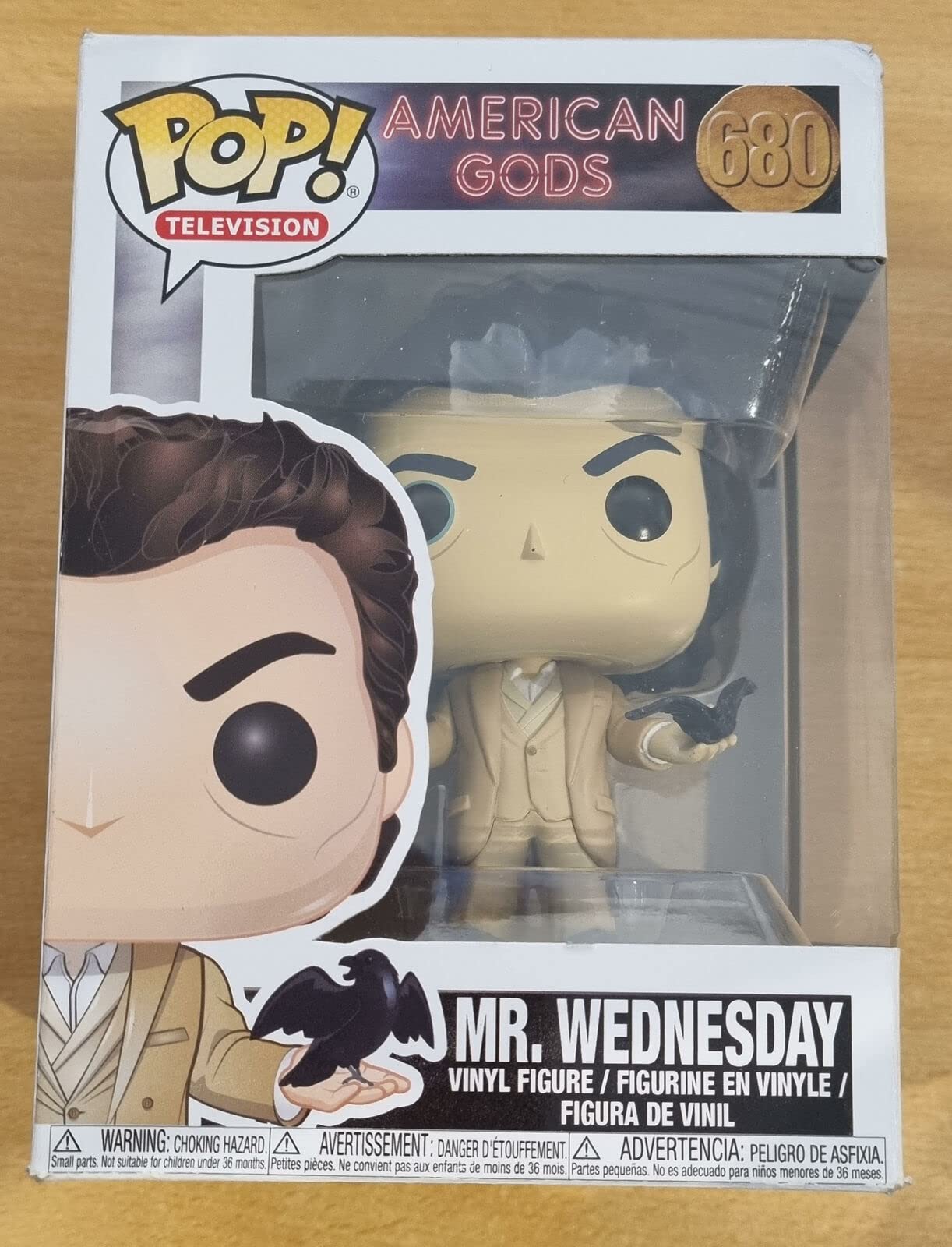 680 Mr. Wednesday - American Gods - Funko POP - Box Damaged