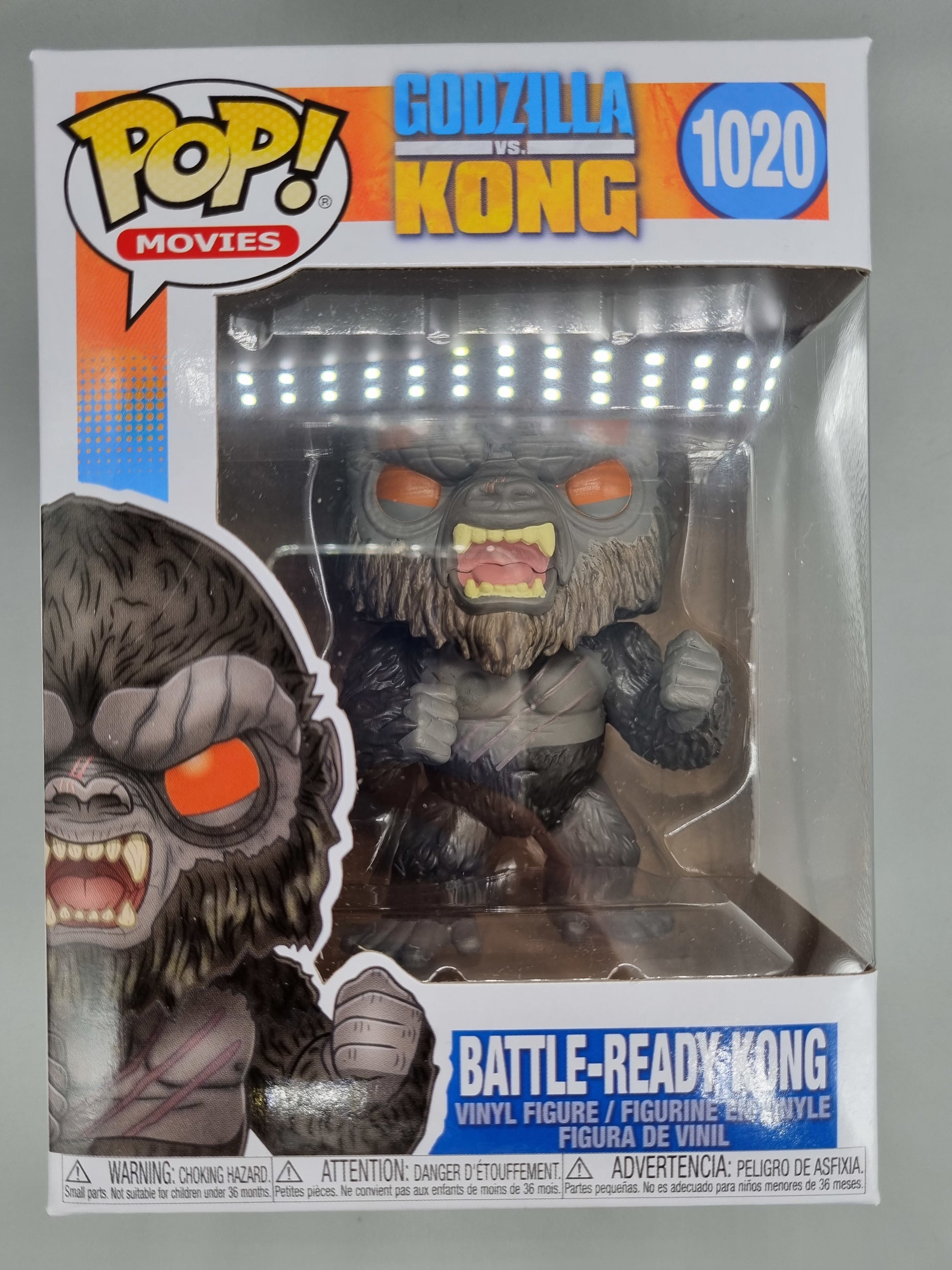 1020 Battle-Ready Kong - Godzilla Vs Kong Funko POP