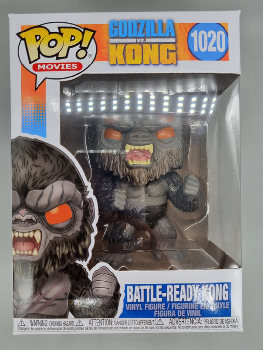 1020 Battle-Ready Kong - Godzilla Vs Kong Funko POP