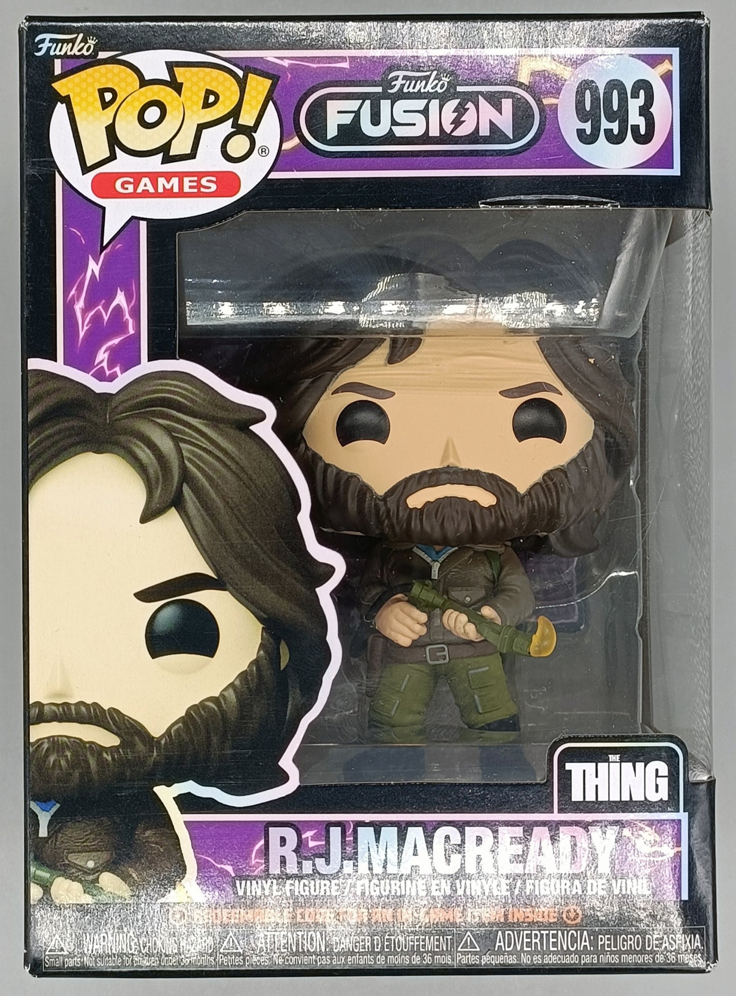 993 R.J. MacReady - The Thing - Funko Fusion Box Damaged Funko POP