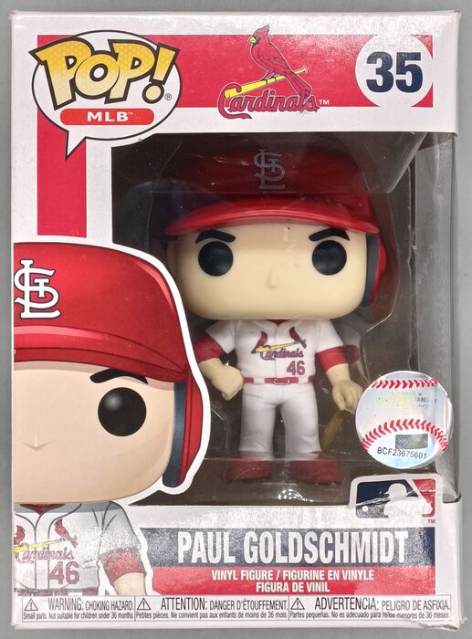 #35 Paul Goldschmidt - MLB Baseball St Louis Card Box Damaged Funko POP