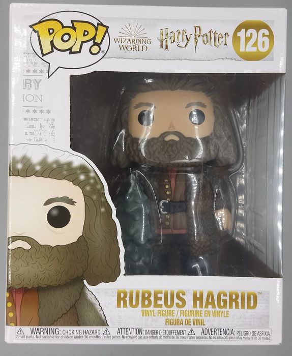 126 Rubeus Hagrid (Holiday) - 6 Inch - Harry Potter Funko POP