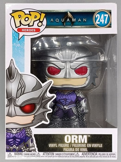 #247 Orm - DC Aquaman - Box Damaged Funko POP