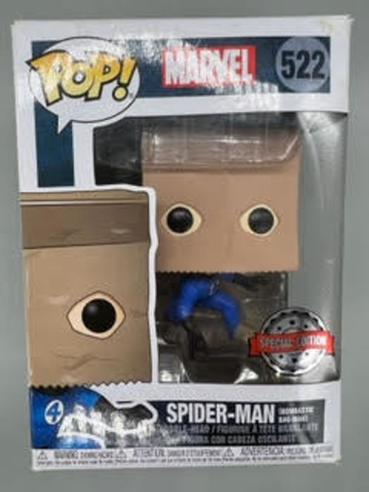 522 Spider-Man (Bombastic Bag-Man) Marvel - Box Damaged Funko POP
