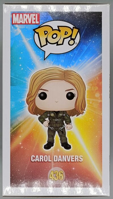 #436 Carol Danvers (Flight Suit) - Marvel Captain Marvel Funko POP
