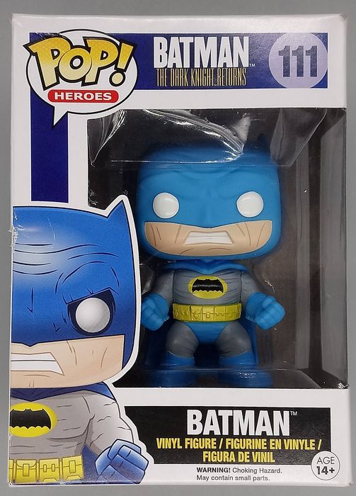 #111 Batman (Blue) - DC - Dark Knight Returns - Box Damaged Funko POP