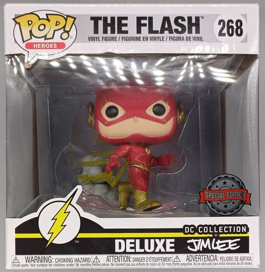 #268 The Flash - Deluxe - DC Collection by Jim - Box Damaged Funko POP