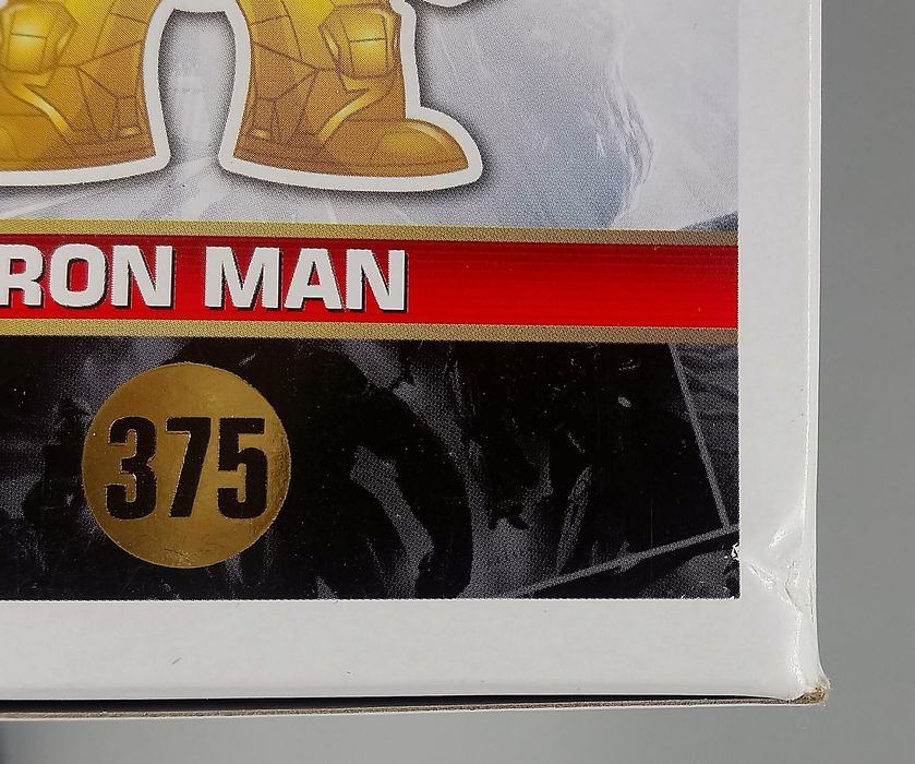 #375 Iron Man (Gold) - Chrome - Marvel Studios 10 Box Damaged Funko POP