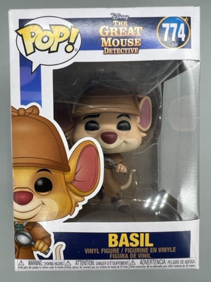 #774 Basil - Disney Great Mouse Detective - Box Damaged Funko POP