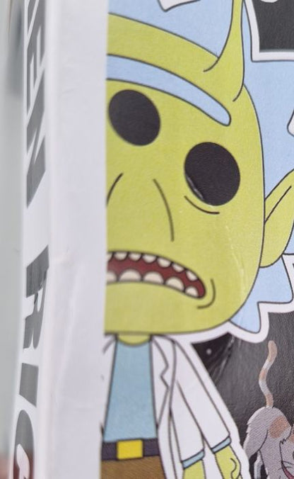 #337 Alien Rick - Rick and Morty - 2018 Con - Box Damaged Funko POP