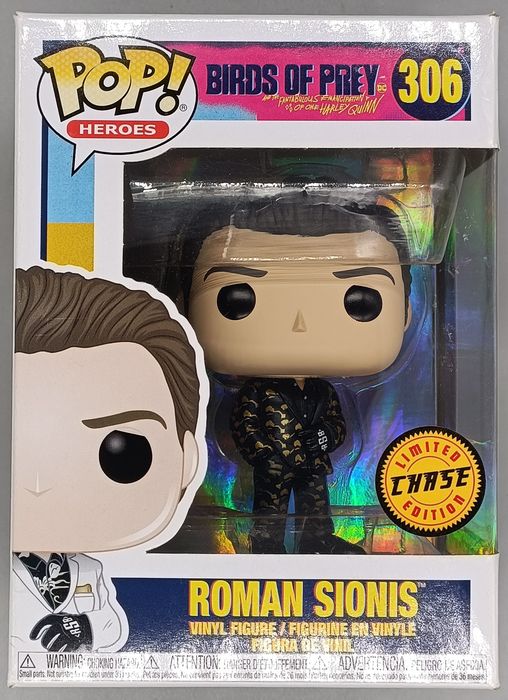 #306 Roman Sionis (Black/Gold) Chase - DC Birds of - Box Damaged Funko POP