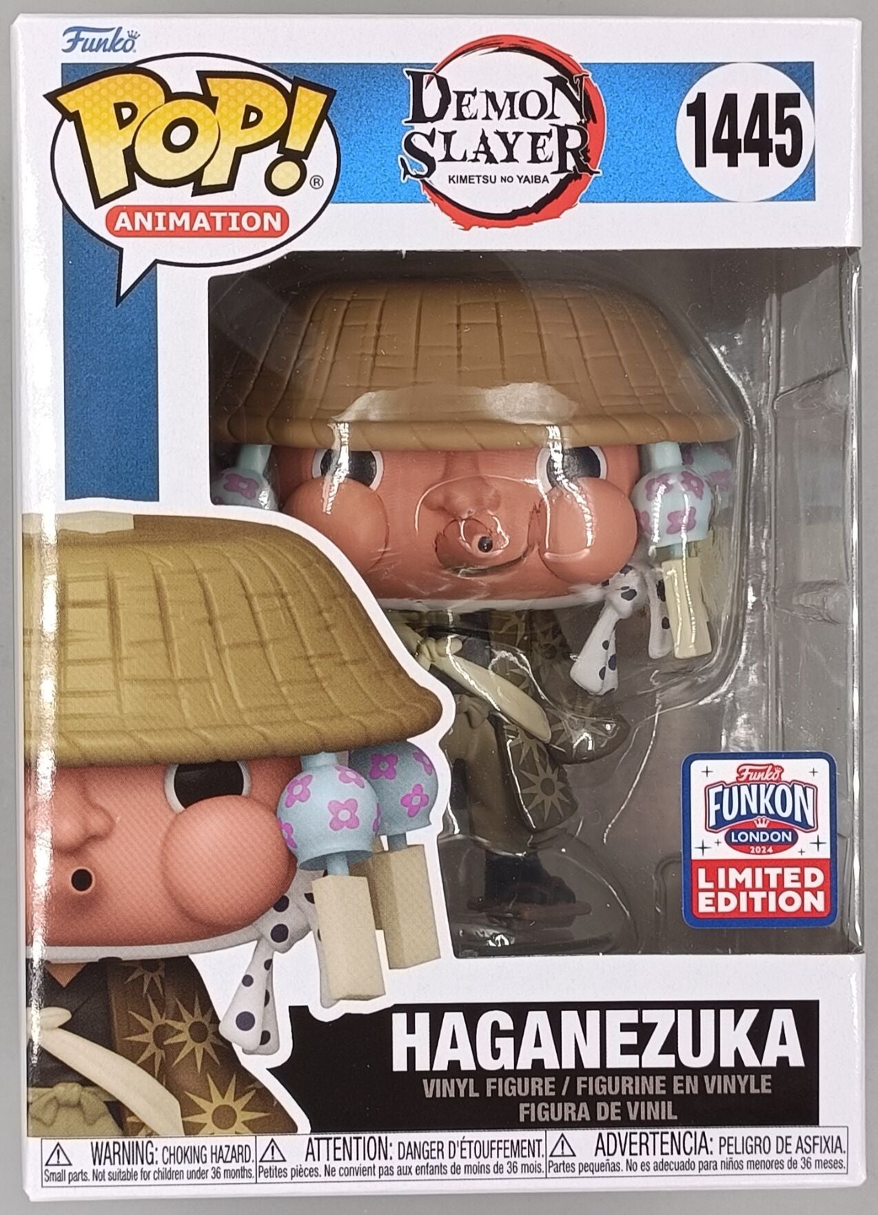 1445 Haganezuka - Demon Slayer - Funkon London 2024 Funko POP - Brand New