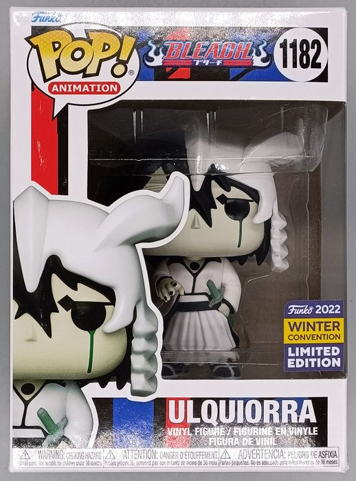 #1182 Ulquiorra - Bleach - 2022 Con - Box Damaged Funko POP