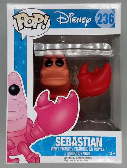 #236 Sebastian - Disney - The Little Mermaid - Box Damaged Funko POP