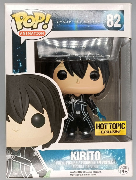 82 Kirito (Blue Swords) - Sword Art Online Funko POP - Box Damaged