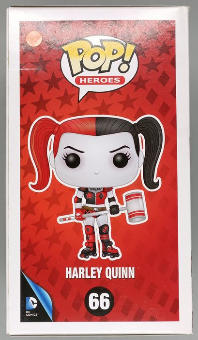66 Harley Quinn (New 52- Roller Derby) - DC - Funko POP - Box Damaged