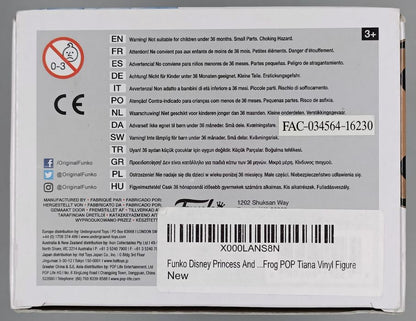 224 Tiana (Gown) - Disney The Princess and the Frog Funko POP - Box Damaged