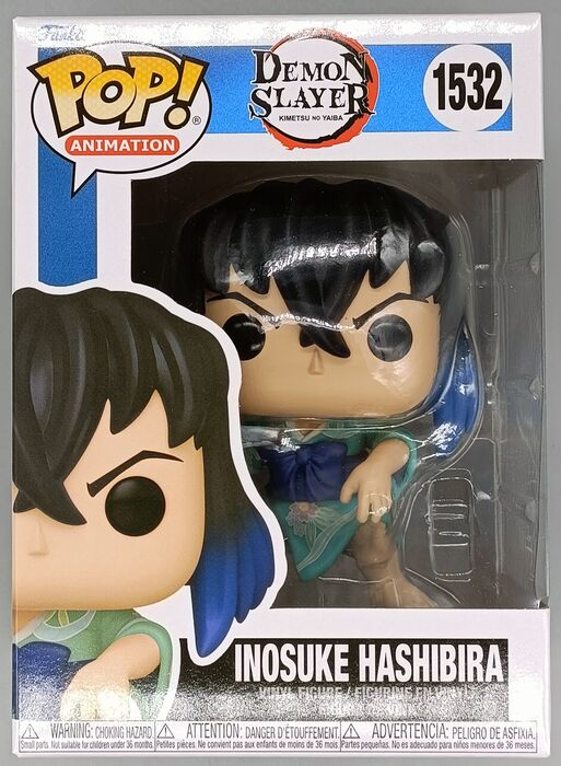 1532 Inosuke Hashibira (Kimono) Funko Demon Slayer - Brand New Funko POP