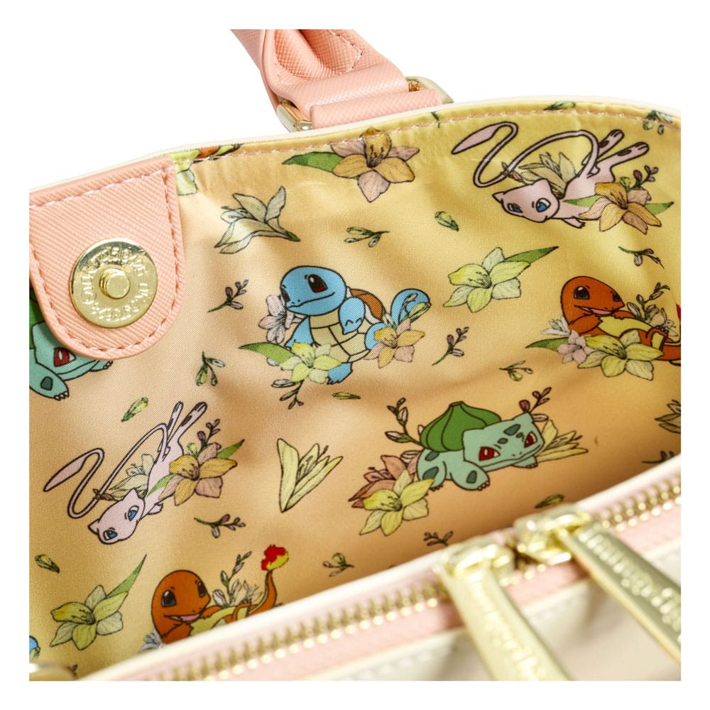 Pokemon by Loungefly Crossbody Hand Bag Mew & Kanto Starters Funko - New