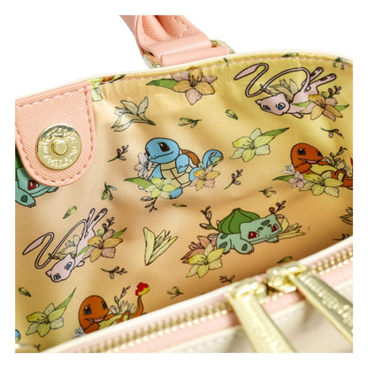 Pokemon by Loungefly Crossbody Hand Bag Mew & Kanto Starters Funko - New