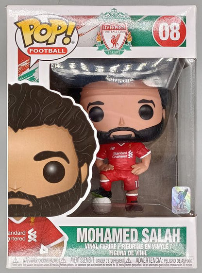 #08 Mohamed Salah - Football - Liverpool FC - Box Damaged Funko POP