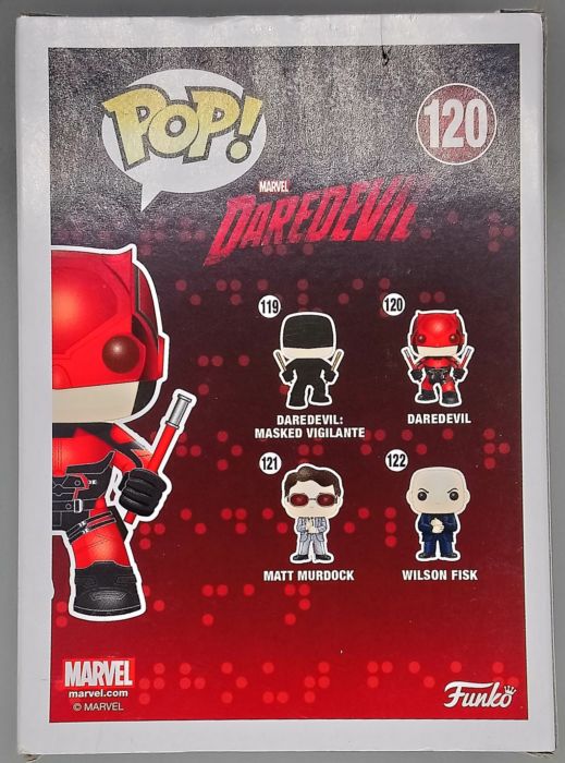 120 Daredevil - Marvel Daredevil - Box Damaged Funko POP