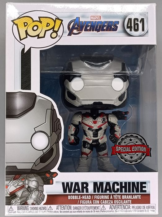 461 War Machine (Team Suit) - Marvel Avengers - Box Damaged Funko POP