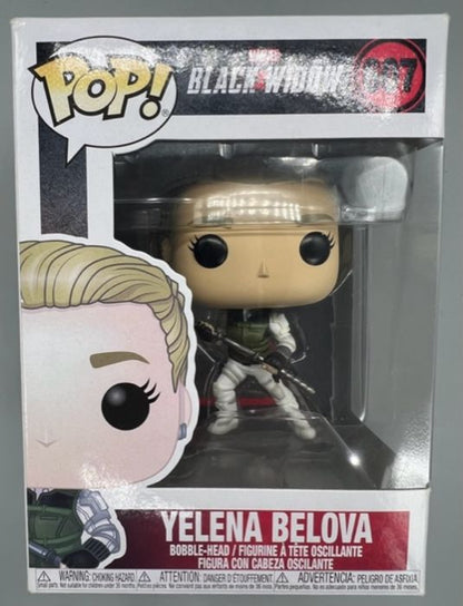 #607 Yelena Belova - Marvel Black Widow - Box Damaged Funko POP
