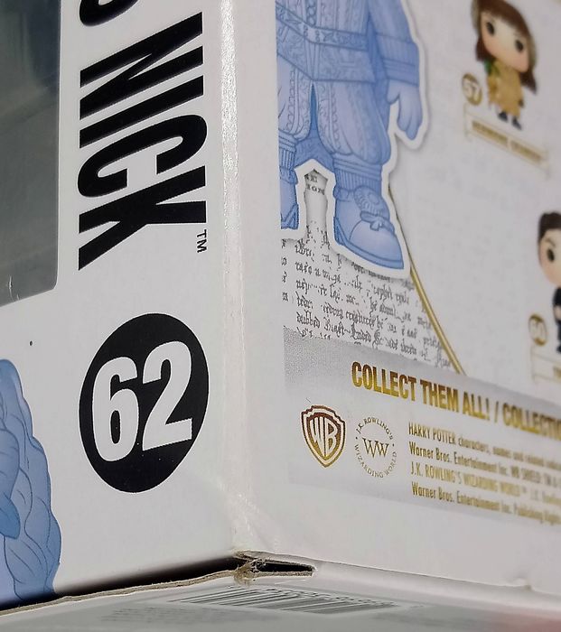 62 Nearly Headless Nick - Harry Potter - Box Damaged Funko POP
