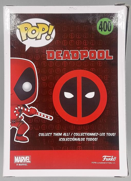 #400 Deadpool (w/ Candy Canes) Marvel - Holidays Box Damaged Funko POP