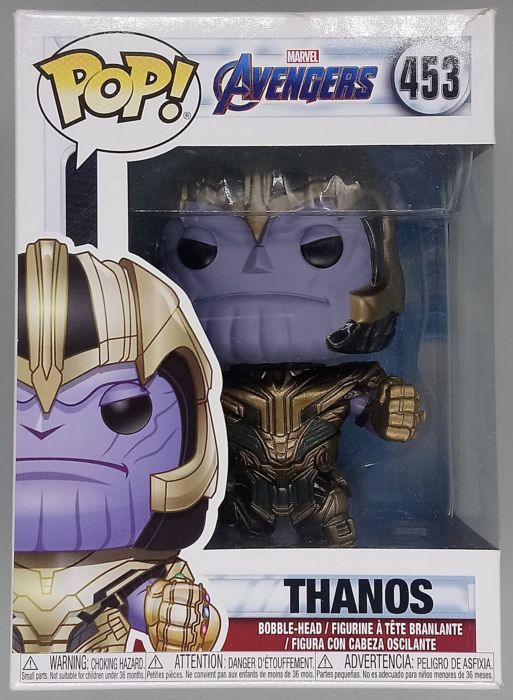 #453 Thanos (Armored) - Marvel Avengers Endgame Box Damaged Funko POP