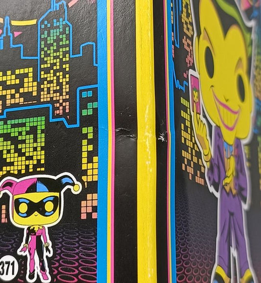 370 The Joker (Blacklight) DC Batman The Animated Series Funko POP - Box Damaged