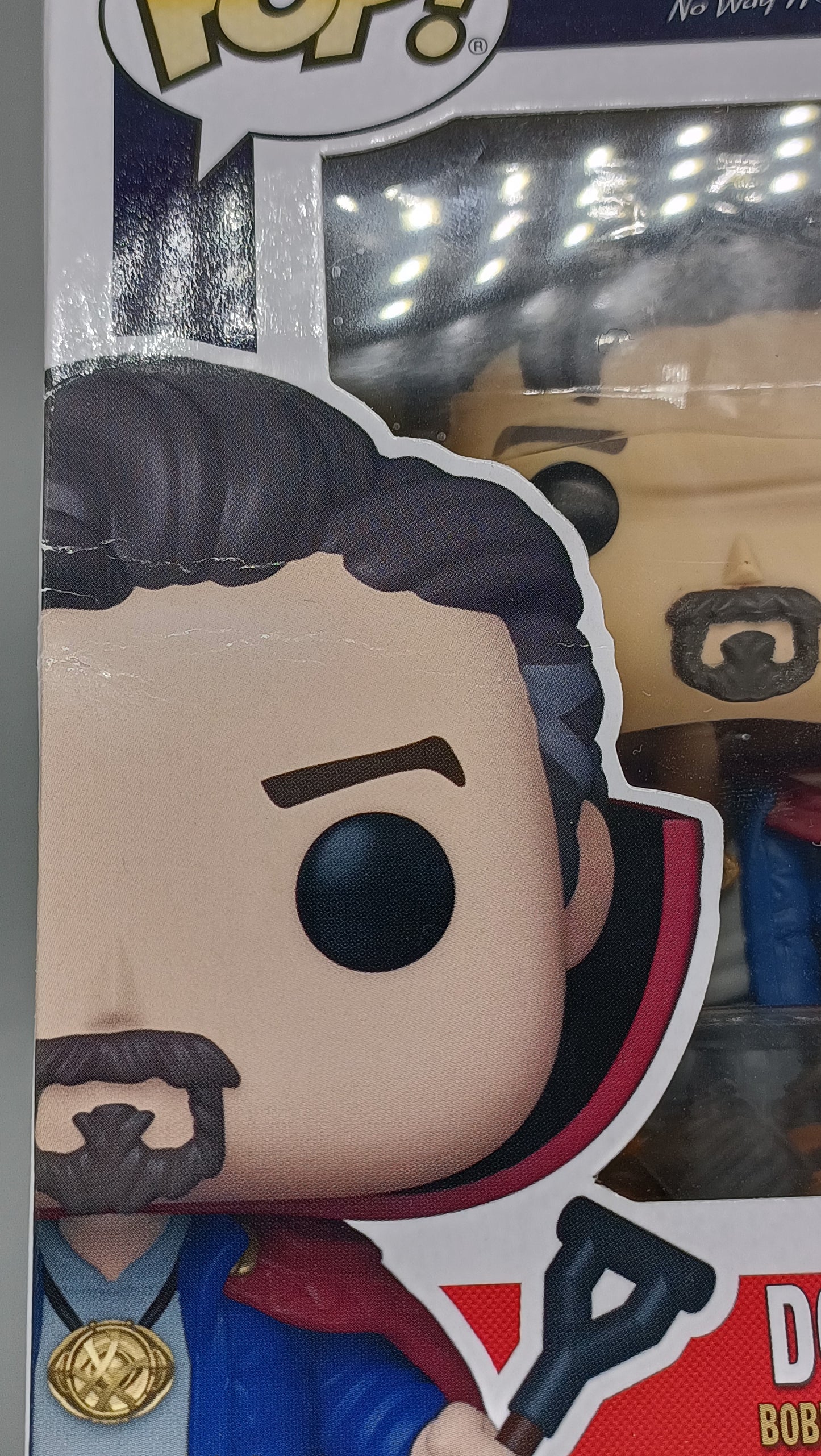 912 Doctor Strange - Marvel Spiderman No Way Home Box Damaged Funko POP