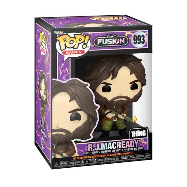 993 R.J. MacReady - The Thing - Funko Fusion New Funko POP