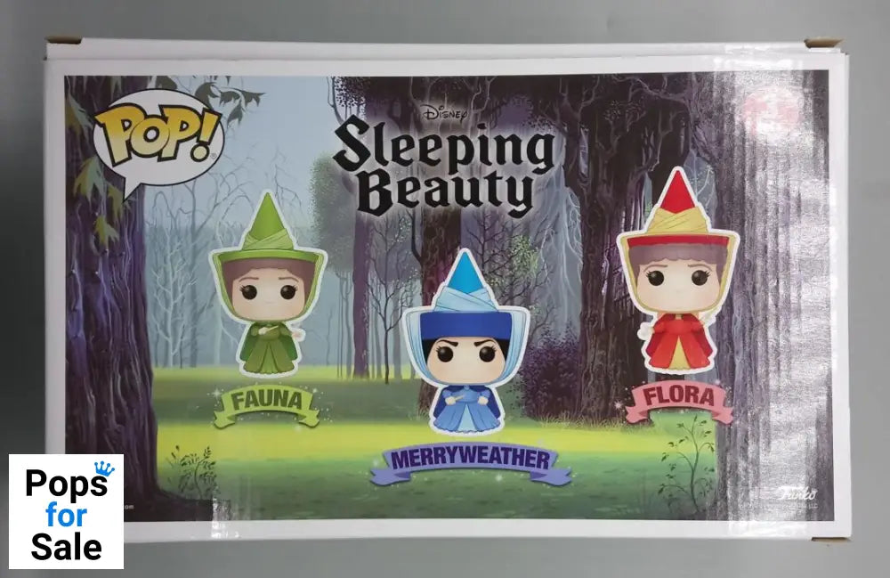 [3 Pack] Fauna/Flora/Merryweather - Disney Sleeping Beauty Funko POP