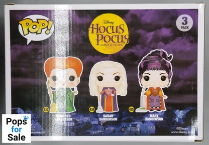 [3 Pack] The Sanderson Sisters (Flying) Disney Hocus Pocus Funko POP