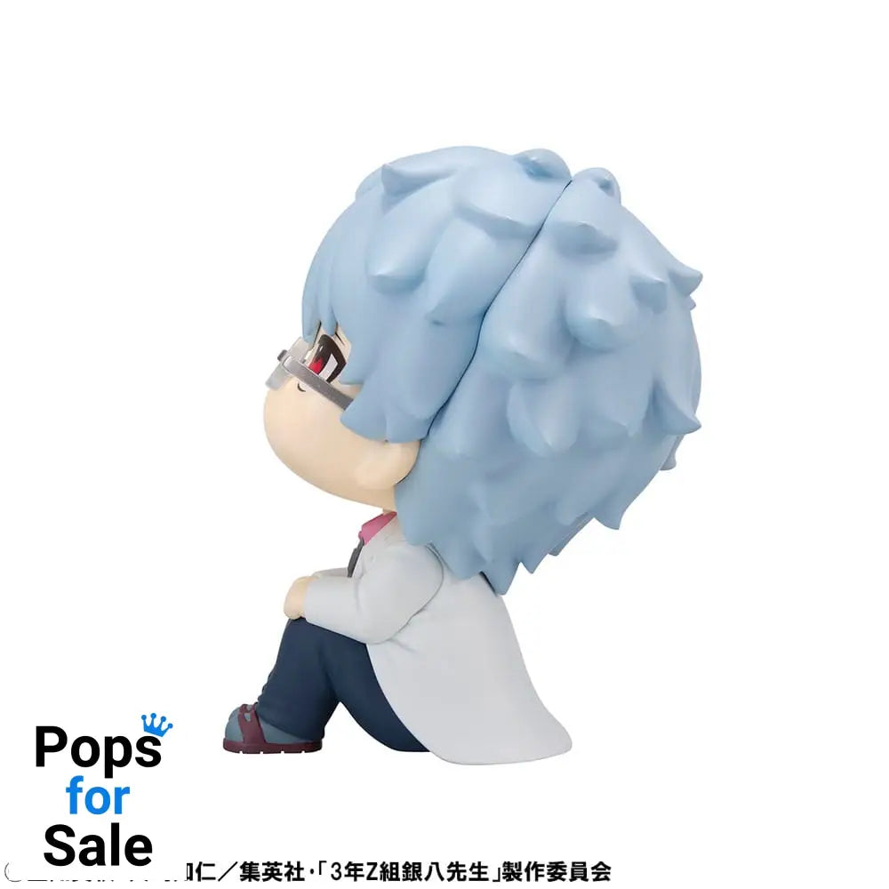 3-Z Ginpachi Sensei Look Up PVC Statue Ginpachi Sakata 11 cm