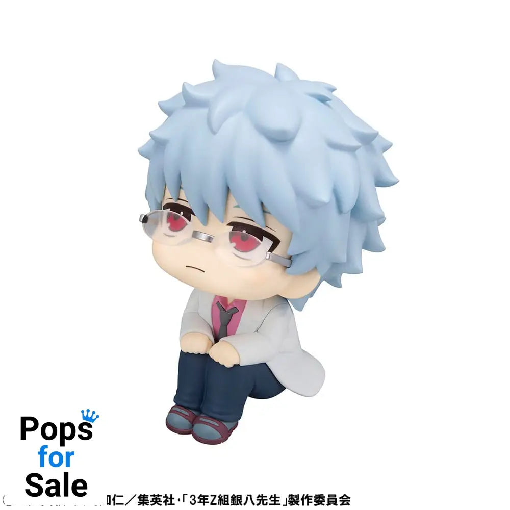 3-Z Ginpachi Sensei Look Up PVC Statue Ginpachi Sakata 11 cm