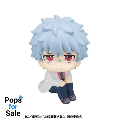 3-Z Ginpachi Sensei Look Up PVC Statue Ginpachi Sakata 11 cm