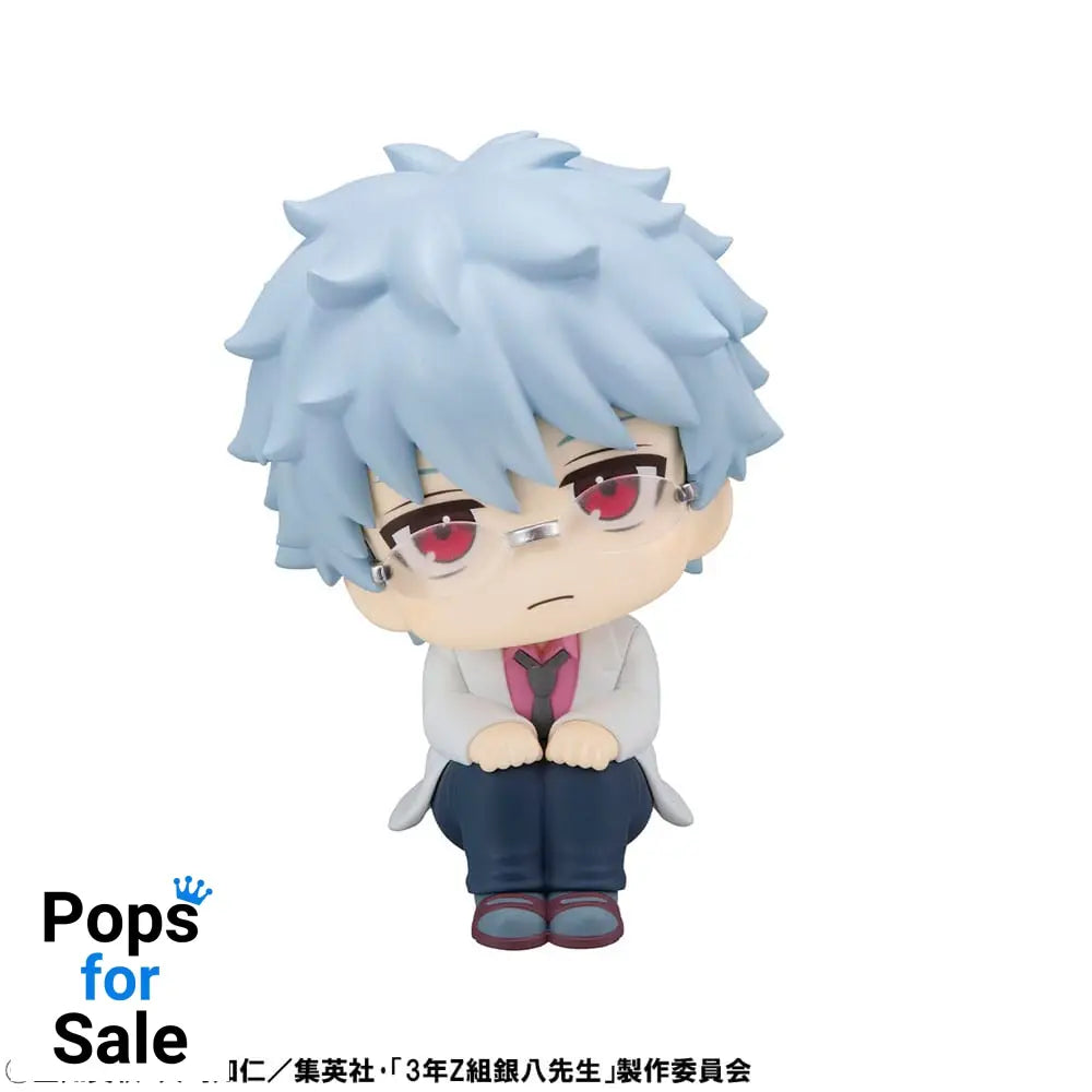 3-Z Ginpachi Sensei Look Up PVC Statue Ginpachi Sakata 11 cm